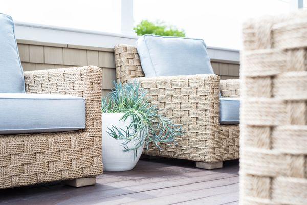 Outdoor Furniture on Plum Island by SAGE