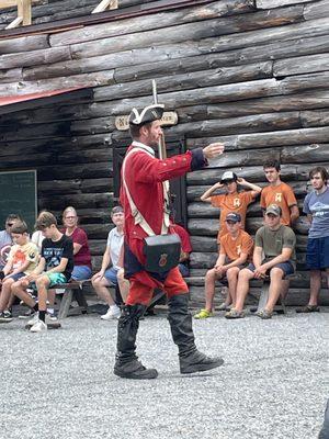 Musket demonstration