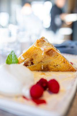 White Chocolate Bread Pudding ($12)