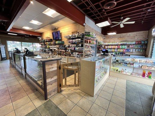 Interior of our Green Lady Westside Olympia Dispensary location