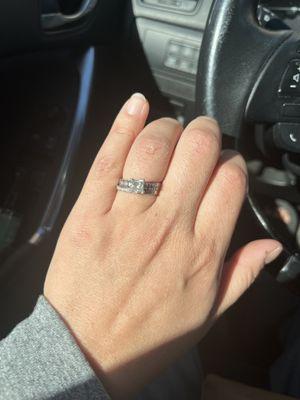 My beautiful ring exactly as I wanted!!!