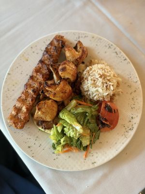 Karisik Tavuk (Mix Chicken Grill Kebab)