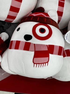 Bullseye Plush Dog