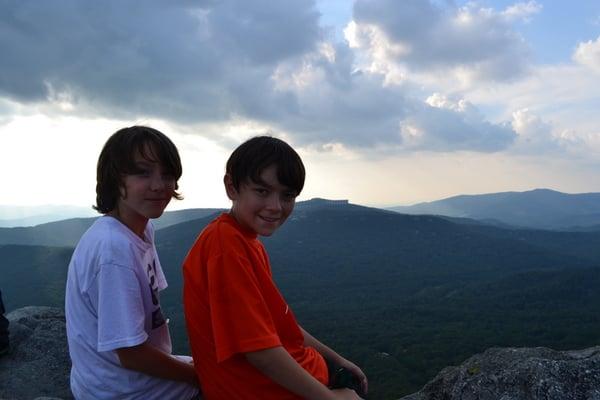 Camping in the Blue Ridge Mountains...