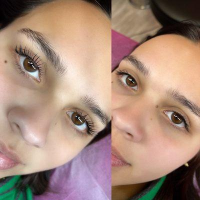 Lash lift + tint