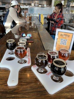 Beer flight!