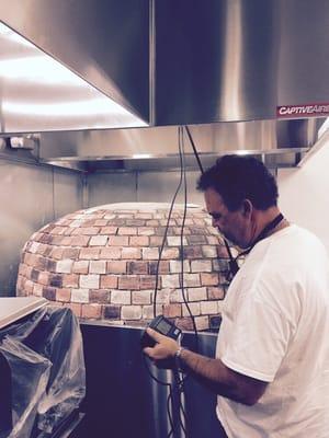 Air Balancing a new restaurant kitchen hood and providing a Certified Air Balance Report