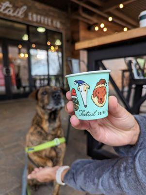 Holiday pup cups :)