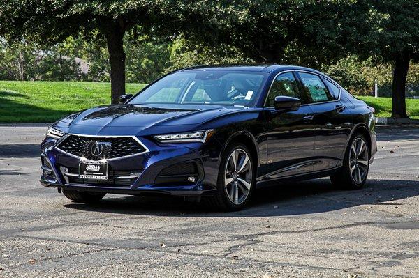 Feeling a little Blue? We have the cure! Just in - 2021 Acura TLX Advance SH-AWD has enough technology to make driving a joy again. #2021Acu