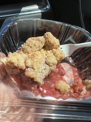 Strawberry rhubarb pie