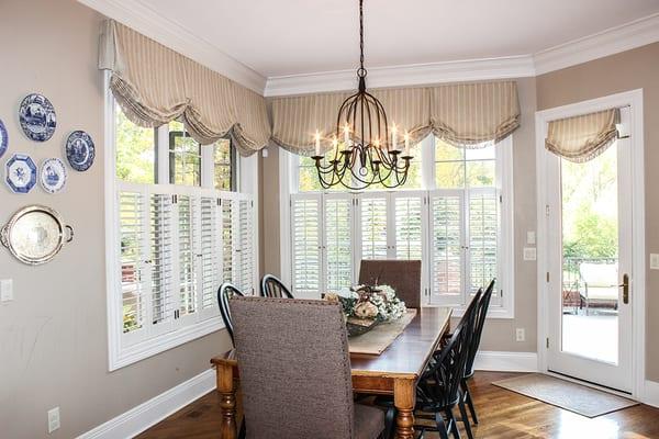 Valance with Shutters