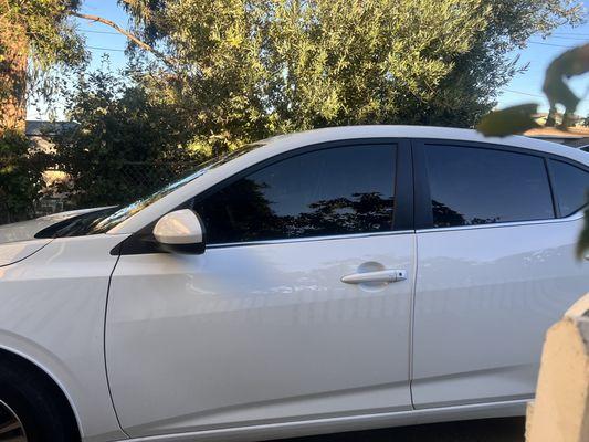 32% front tint, 20% rear tint ceramic