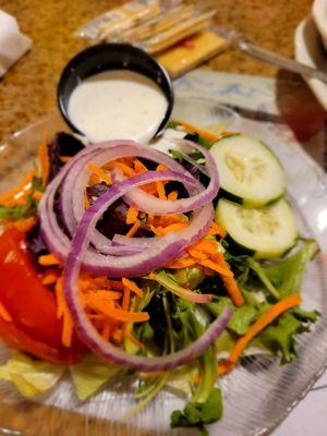 Salad with house made dressing