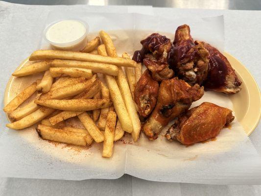 Chicken Wings Combo (6pc)