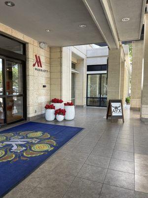 Hotel entrance