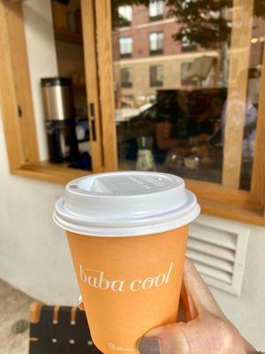 Chai latte from the to go window!