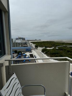 Board walk view