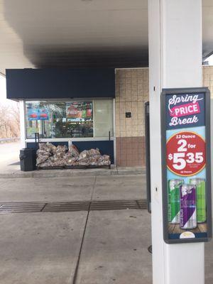 Mobil Gas Station, Mart, & Car Wash of Ashland -- 272 Pond Street / Route 126, Junction of Eliot Street, Ashland              Exterior