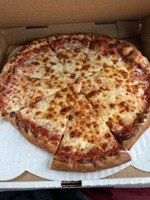 Large cheese pizza