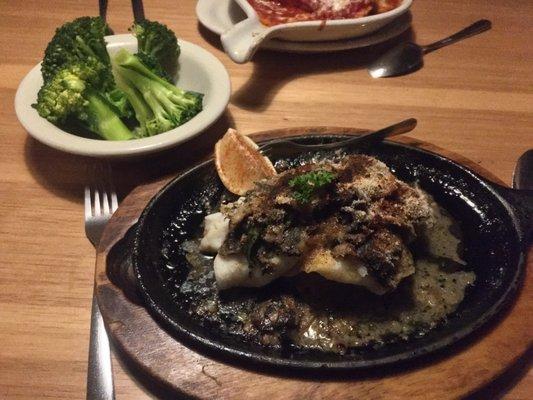 Orange Roughy w/ side Broccoli