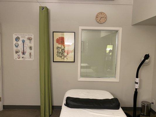 One of two treatment rooms at 459 Fulton St, Suite 104