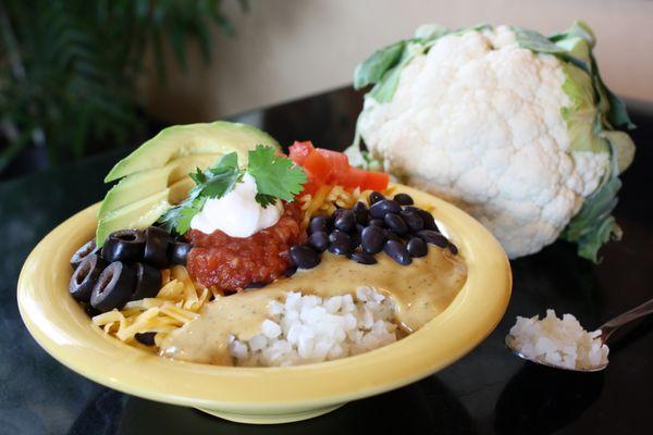 Yumm! Bowl with Cauliflower Rice