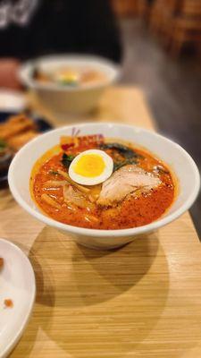 Dynamite Ramen, so delicious  with little kick.