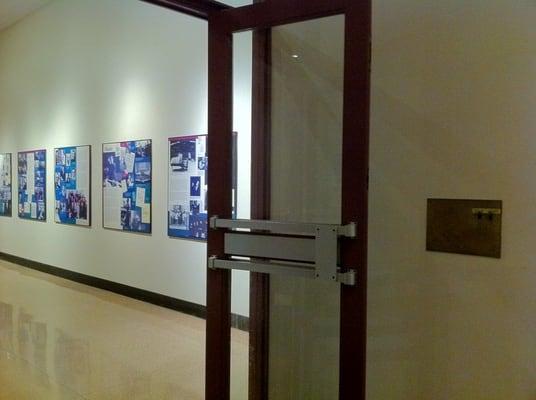 Art Deco Hallway Door - MIT Building 14 - The Hayden Library