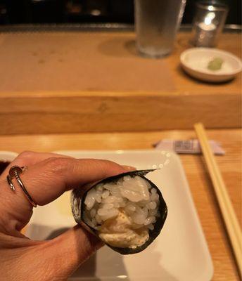 Bay Scallop hand roll