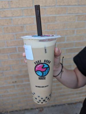 Brown sugar with boba