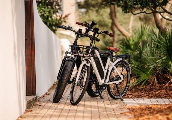 Electric Bike in the Rosemary Beach