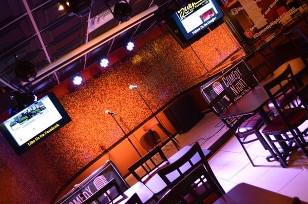 Seven's Stage for karaoke and comedy shows