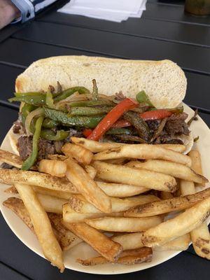 Philly cheesesteak