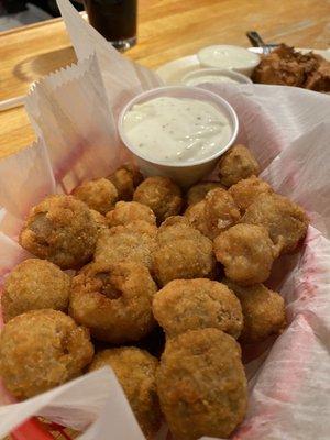 Fried mushrooms-