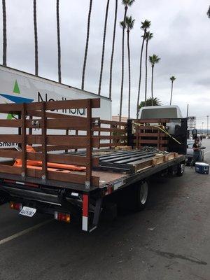 Load out for Kaaboo