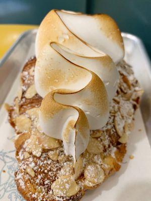 Twice baked passionfruit meringue croissant. So good!