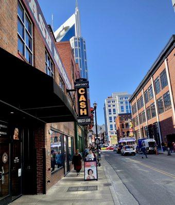 Johnny Cash Museum street view