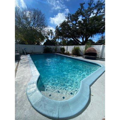 Happy New Year! Let's keep your pool clean and clear all year long! #westchase #tampapools #tamparealtor #poolcompany