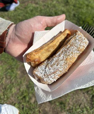 Alligator Egg Rolls from Beignet Fest 2024