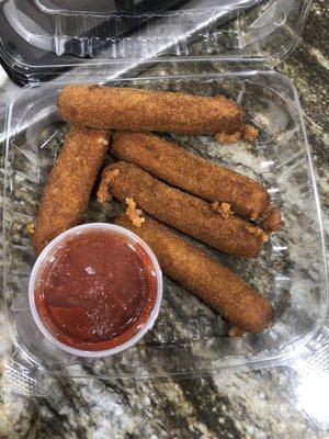 Homemade Mozzarella Sticks