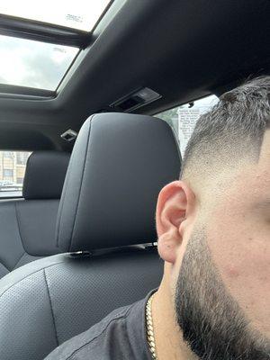 Fade done by recs