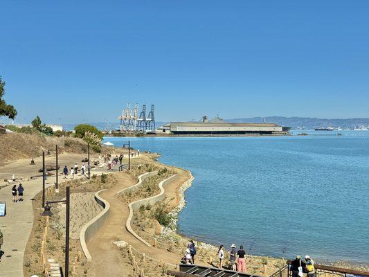 Looking towards East Bay