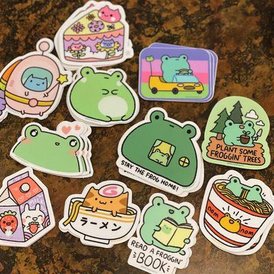 Froggin' Stickers