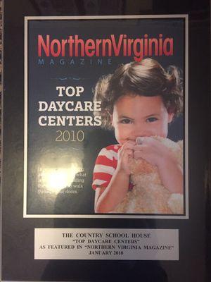 Top Daycare Centers Certification in 2010 and 2014