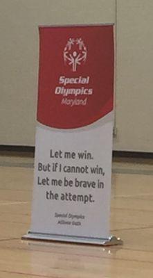 'Special Olympics' Motto