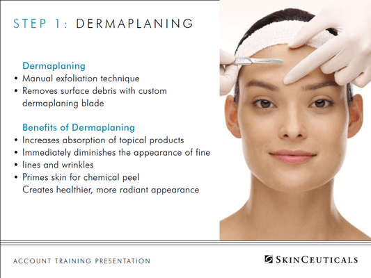 Dermaplane dead skin cells off your face for beautiful glowing skin!