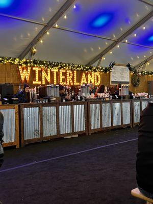 Inside the Lodge- bar ordering stations