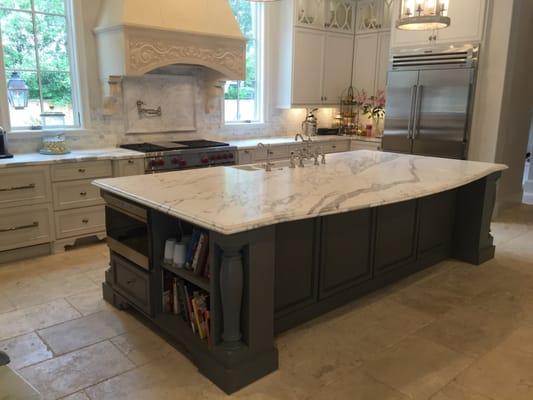 Calacatta Marble Island