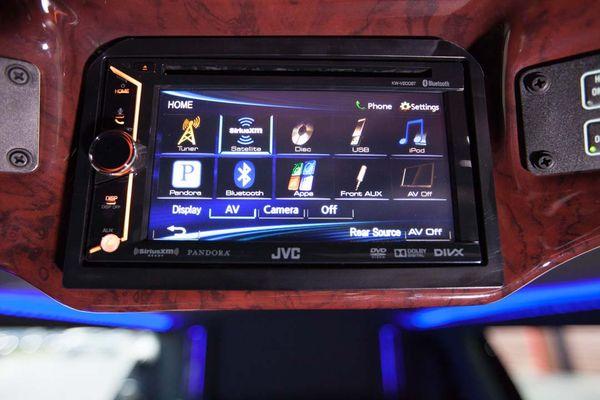 Plug in! All new MKT Limousines come with premium sound systems compatible with all smartphones and tablets!