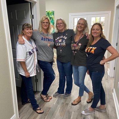 Rooting on our Astros!